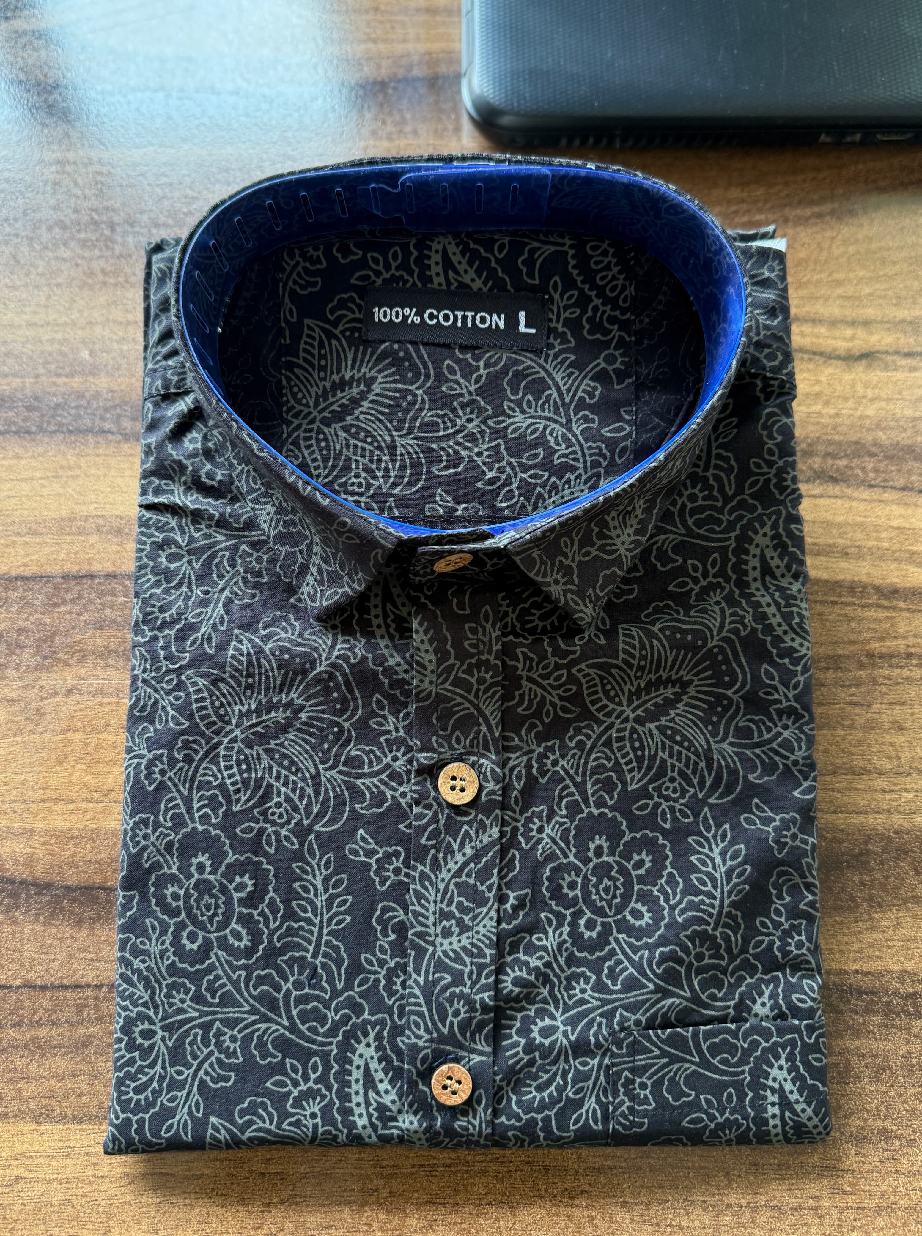 Men’s Rajasthani Traditional Half Sleeves Cotton Shirt