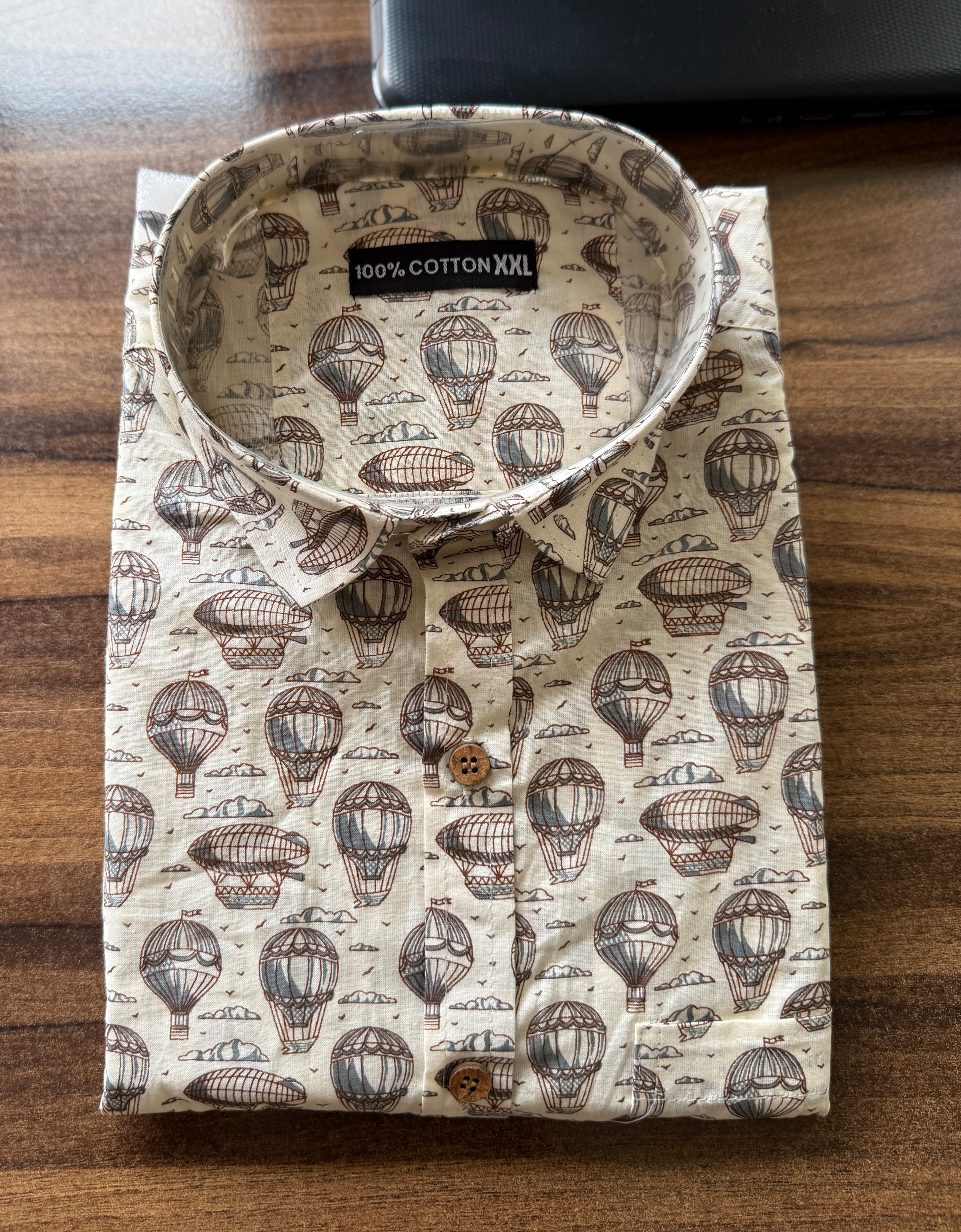 Men’s Rajasthani Traditional Half Sleeves Cotton Shirt